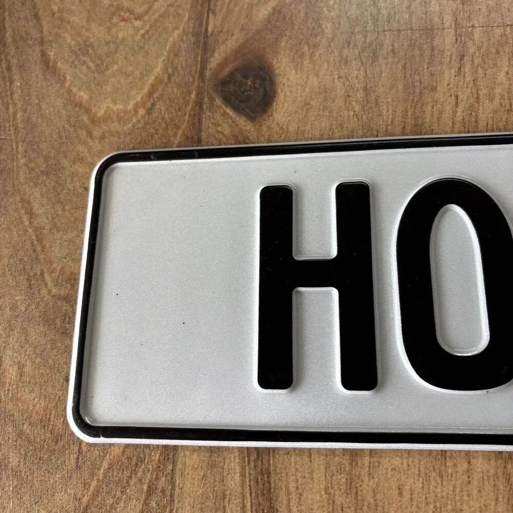 Indiana Hoosiers European Style License Plate 